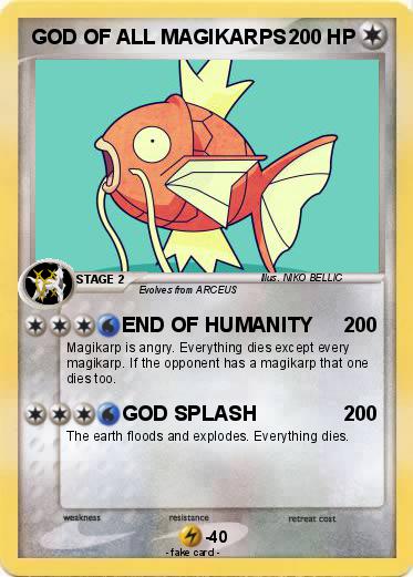Pokemon GOD OF ALL MAGIKARPS