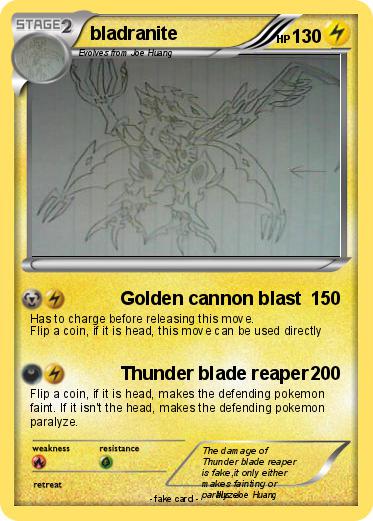 Pokemon bladranite