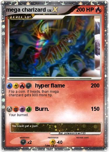 Pokemon mega charizard