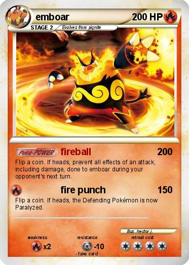 Pokemon emboar