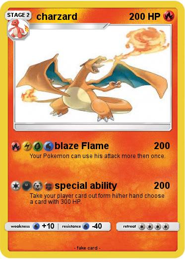 Pokemon charzard