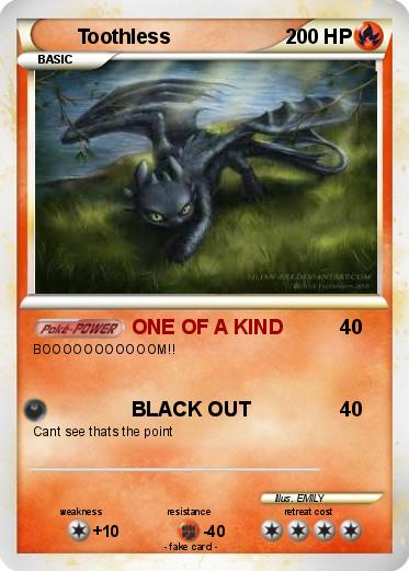 Pokemon Toothless