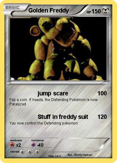 Pokemon Golden Freddy