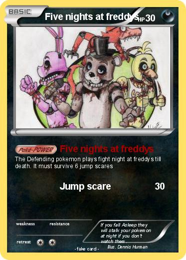 Pokemon Five nights at freddys
