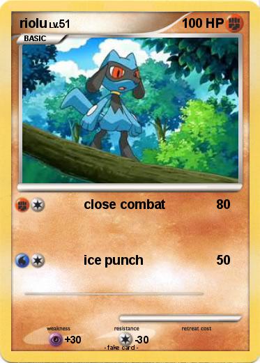 Pokemon riolu
