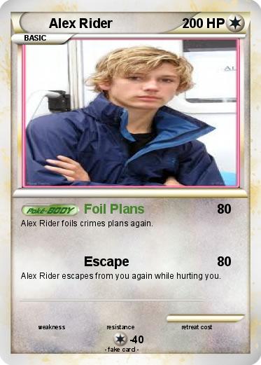 Pokemon Alex Rider