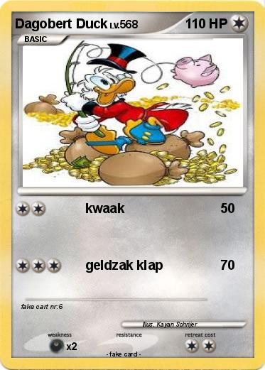 Pokemon Dagobert Duck