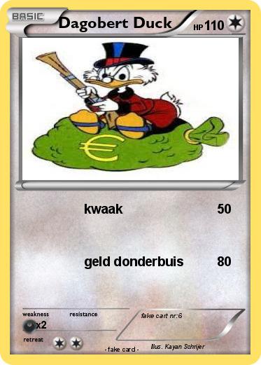 Pokemon Dagobert Duck