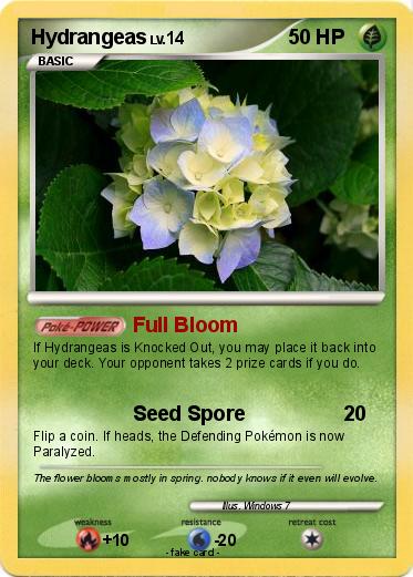 Pokemon Hydrangeas
