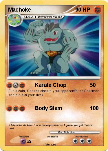 Pokemon Machoke