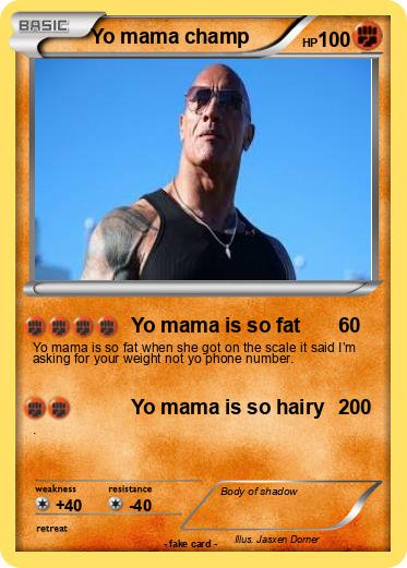 Pokemon Yo mama champ