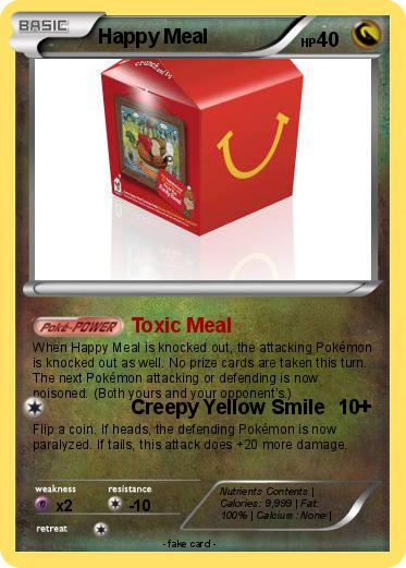 Pokemon Happy Meal