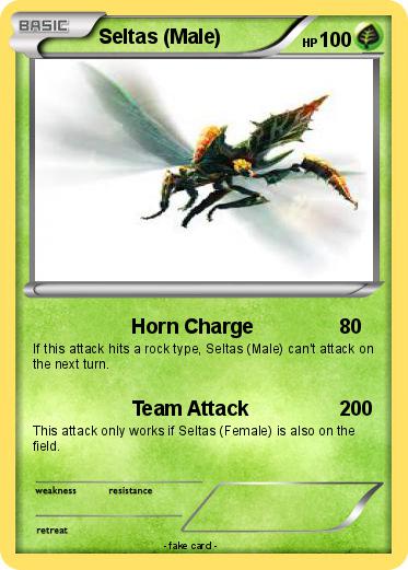 Pokemon Seltas (Male)