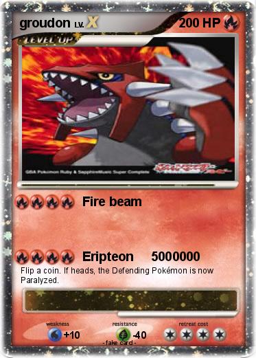 Pokemon groudon