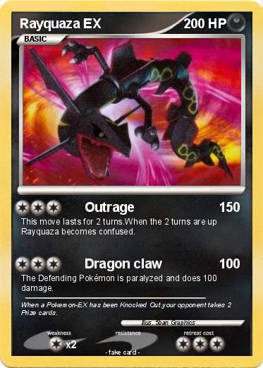 Pokemon Rayquaza EX
