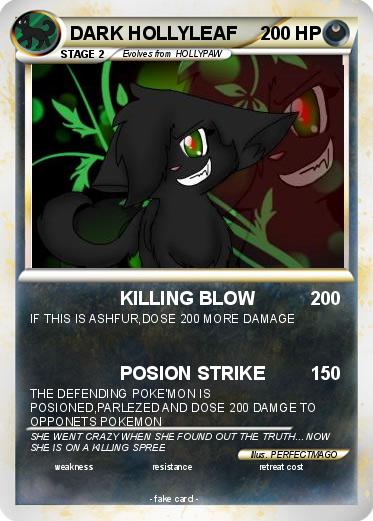 Pokemon DARK HOLLYLEAF