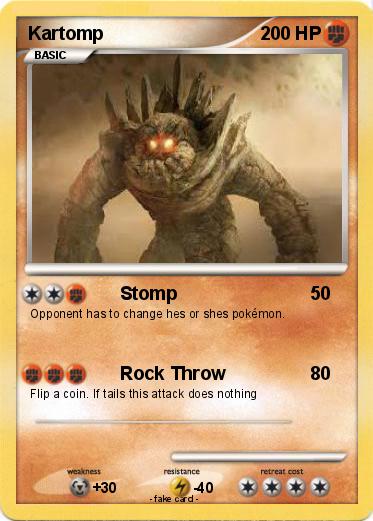 Pokemon Kartomp