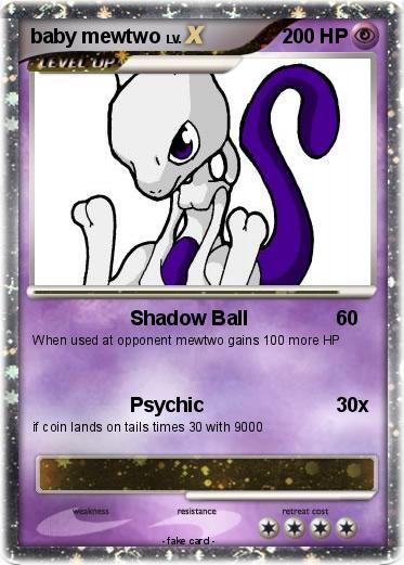 Pokemon baby mewtwo