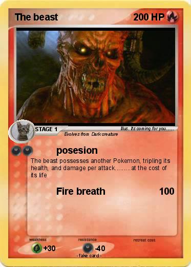 Pokemon The beast