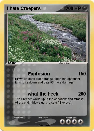 Pokemon i hate Creepers