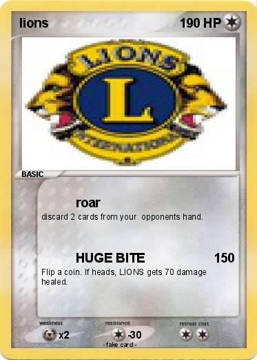 Pokemon lions