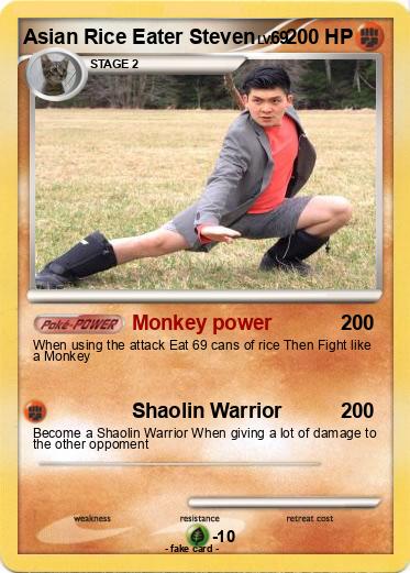 Pokemon Asian Rice Eater Steven