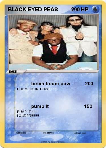 Pokemon BLACK EYED PEAS         2