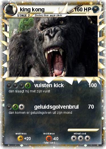 Pokemon king kong