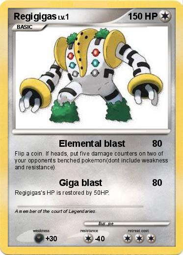 Pokemon Regigigas