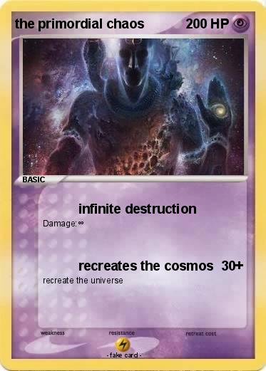 Pokemon the primordial chaos
