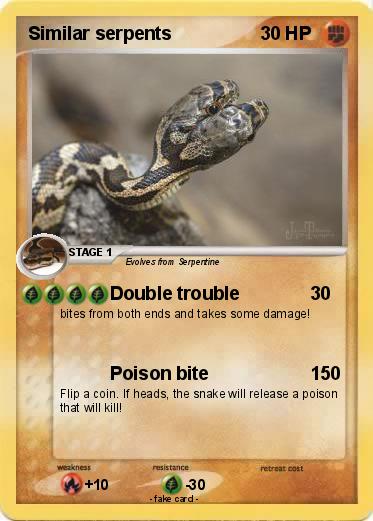Pokemon Similar serpents