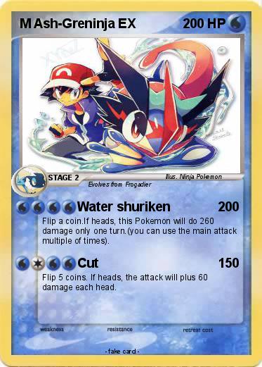 Pokemon M Ash-Greninja EX