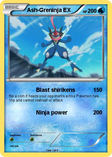 Pokemon Ash-Greninja EX