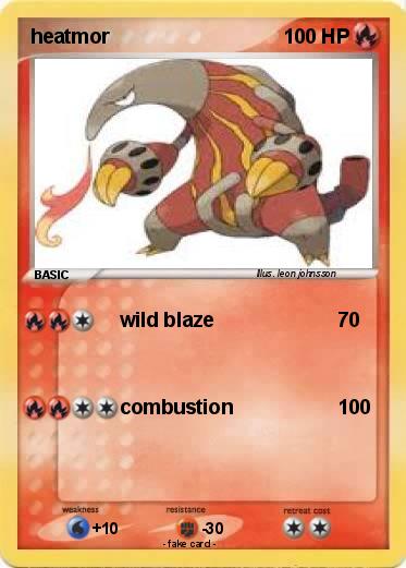 Pokemon heatmor