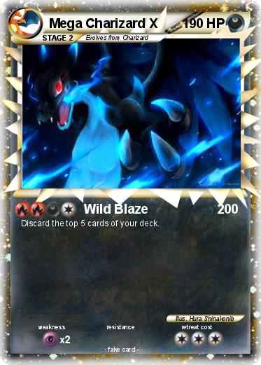 Pokemon Mega Charizard X