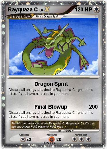 Pokemon Rayquaza C