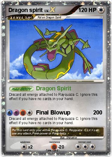 Pokemon Dragon spirit