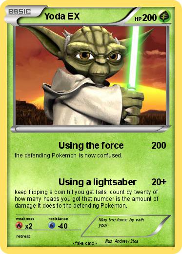 Pokemon Yoda EX