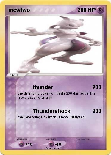 Pokemon mewtwo