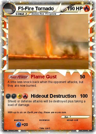 Pokemon F5-Fire Tornado