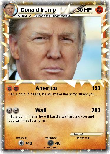 Pokemon Donald trump