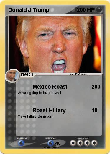 Pokemon Donald J Trump