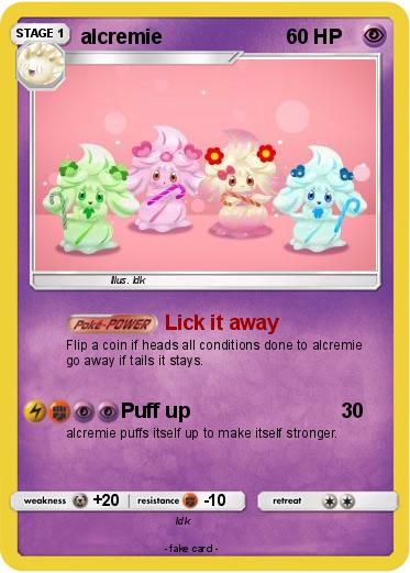 Pokemon alcremie