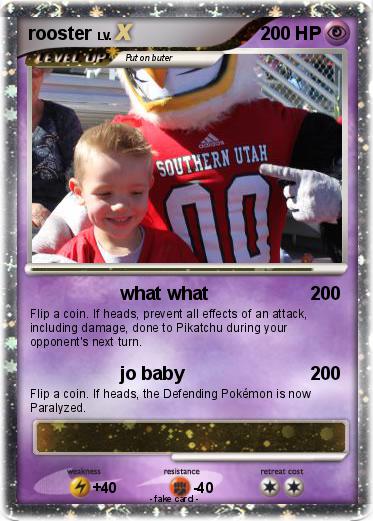 Pokemon rooster