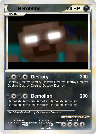 Pokemon Herobrine