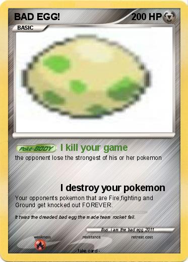 Pokemon BAD EGG!
