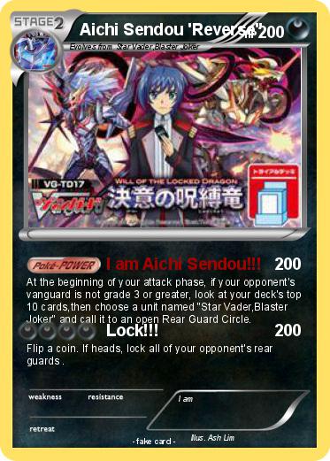 Pokemon Aichi Sendou 'Reverse"