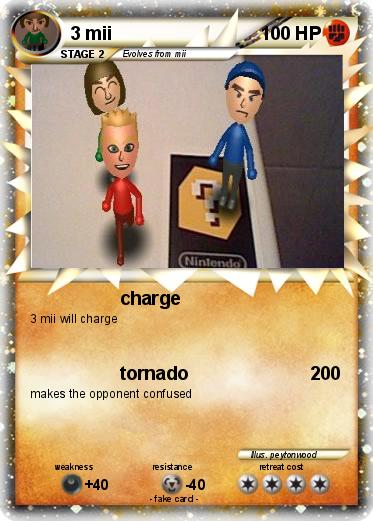 Pokemon 3 mii