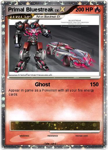 Pokemon Primal Bluestreak