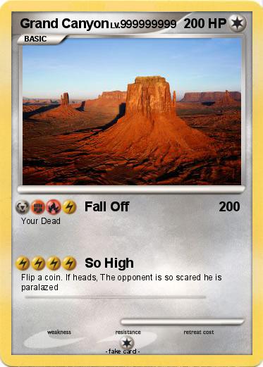 Pokemon Grand Canyon